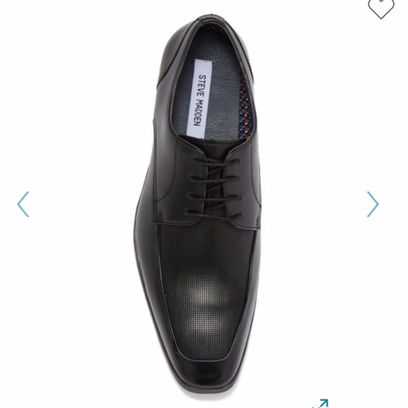 Steve Madden Leather Derby Shoes - Picture 3 of 5